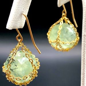 Dangle 14Kt Gold Earrings
